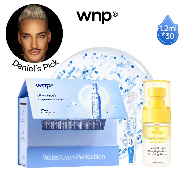 [Daniel’s Pick]Plump & Glow Set | WNP Plump Serum+Diamond Glow Serum Mist