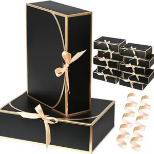 Elegant Party Gift Boxes Set of 12, Perfect for Weddings, Engagements, Christmas, Special Events, Decorative Gift Packaging, Deluxe Gift Box