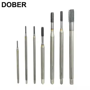 1pcs M2 M2.5 M3 M4 M5 M6 M8 M10 Extension Standard 100 TICN Right Hand Machine Tap Die Set Thread Tap Drill Machine Plug Tap Die