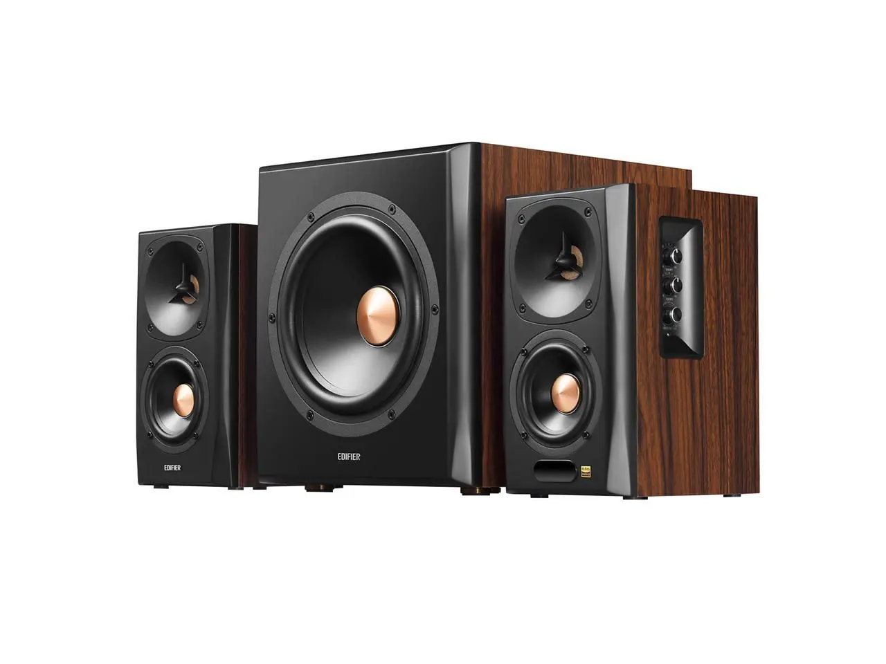 Edifier S360DB Bookshelf Speaker and Subwoofer 2.1 Speaker System Bluetooth v5.1