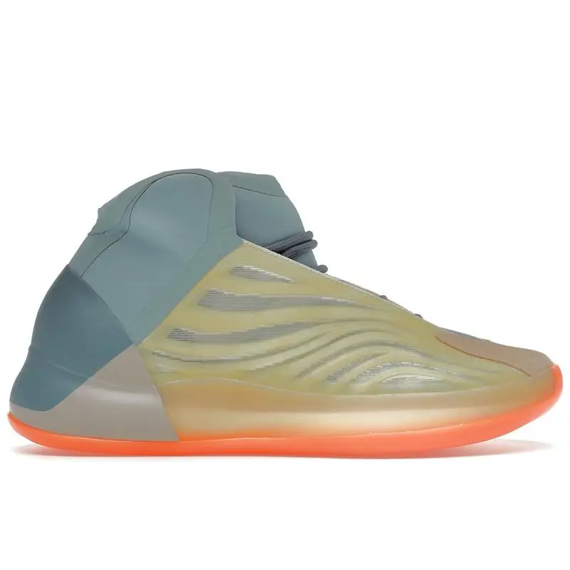 adidas Men's Yeezy QNTM Hi-Res Coral, from StockX