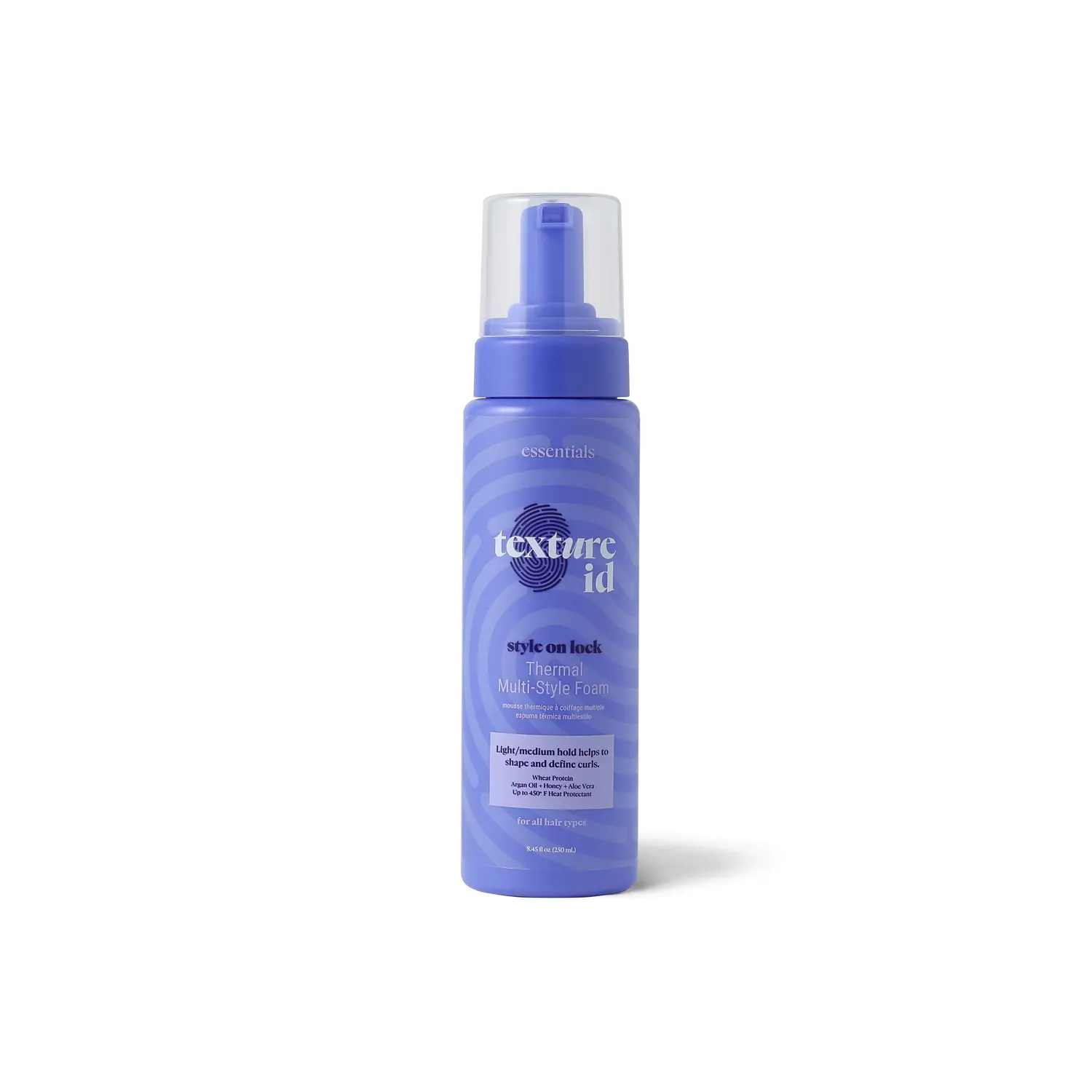 Texture ID Thermal MultiStyle Foam, Provides Heat Protection, Nourishing, Medium Hold, 8.45 Fl Oz