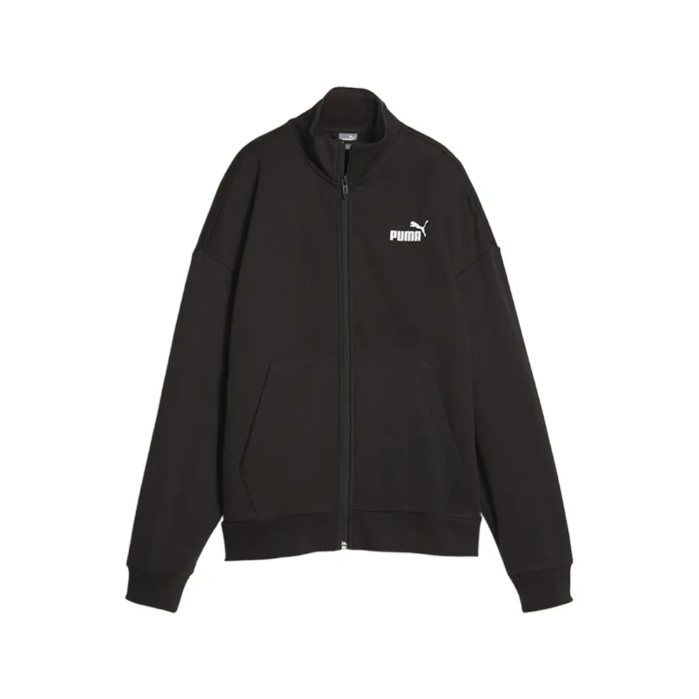PUMA Womens Essentials+ Small Logo Jacket Athletic Outerwear Casual - Black PUMA Womens Essentials+ Small Logo Jacket Athletic Outerwear Casual - Black