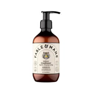 Fable & Mane Hydrating Conditioner, Nourishes Dry, Damaged Hair and Reduces Frizz with Coconut Oil. For Medium to Thick Hair Types