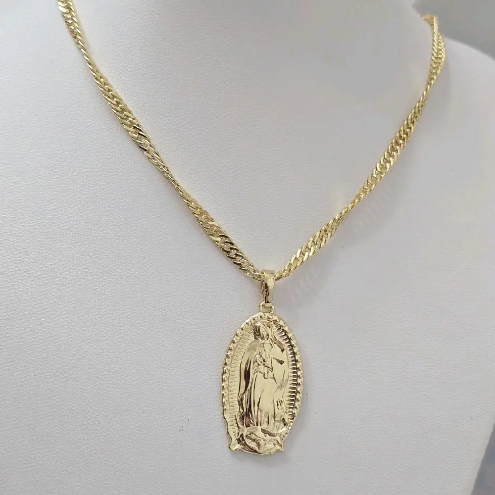 Virgin Mary 19 inches Statue Laminated High-Quality Water-Resistant for Daily Use Religious Icon Decorative Piece