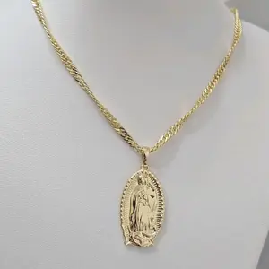 Virgin Mary 19 inches Statue Laminated High-Quality Water-Resistant for Daily Use Religious Icon Decorative Piece