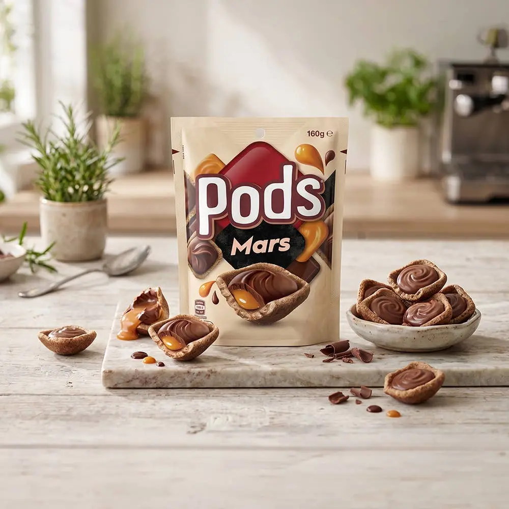 Australian Mars Milk Chocolate Snack - Creamy Caramel, Crispy Wafer, Cookie Shell Soft Bite, 160g Shareable Treat - Ships Mon-Thurs with Cold Pack in Insulated Package to Prevent Melting