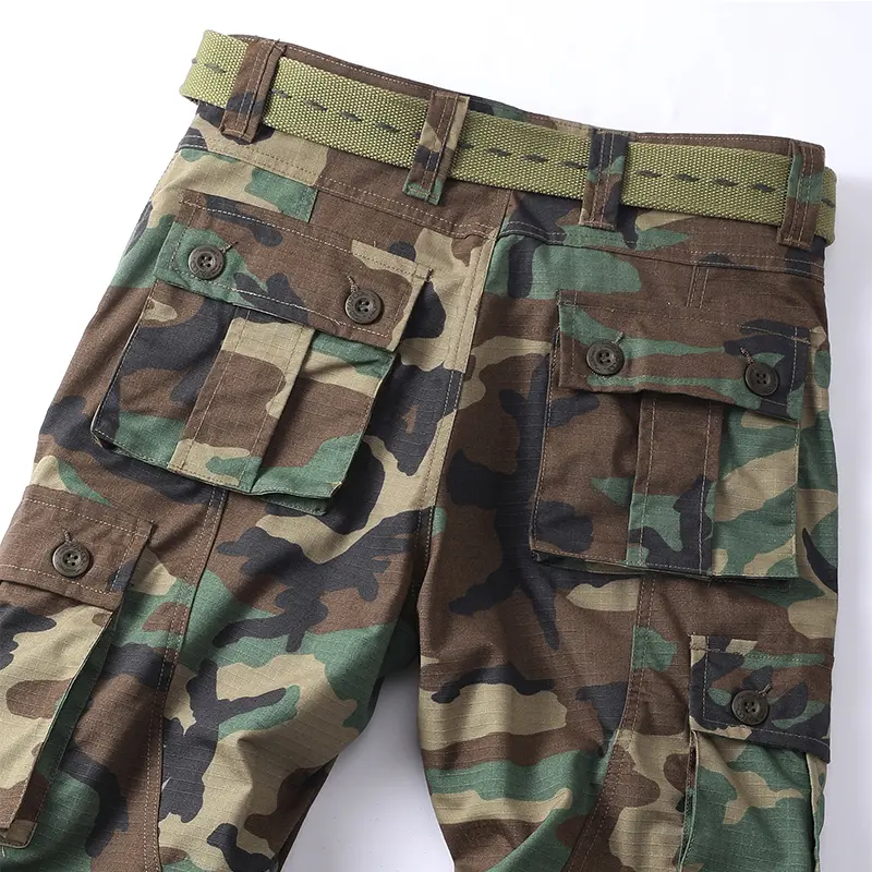 AKARMY Men's Casual Cargo Pants Military Army Camo Pants Combat