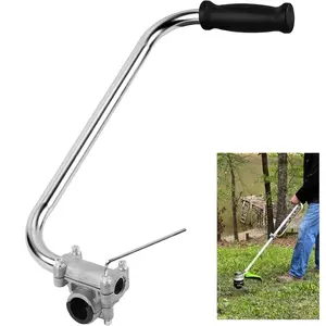 Ergonomic Weed Eater Handle, Aluminum Trimmer Grip, Weedeater Handle with Bracket Clamp, Lawn Care, Landscaping, Yard Trimming, Gardening Yard Tool, Garden Tools