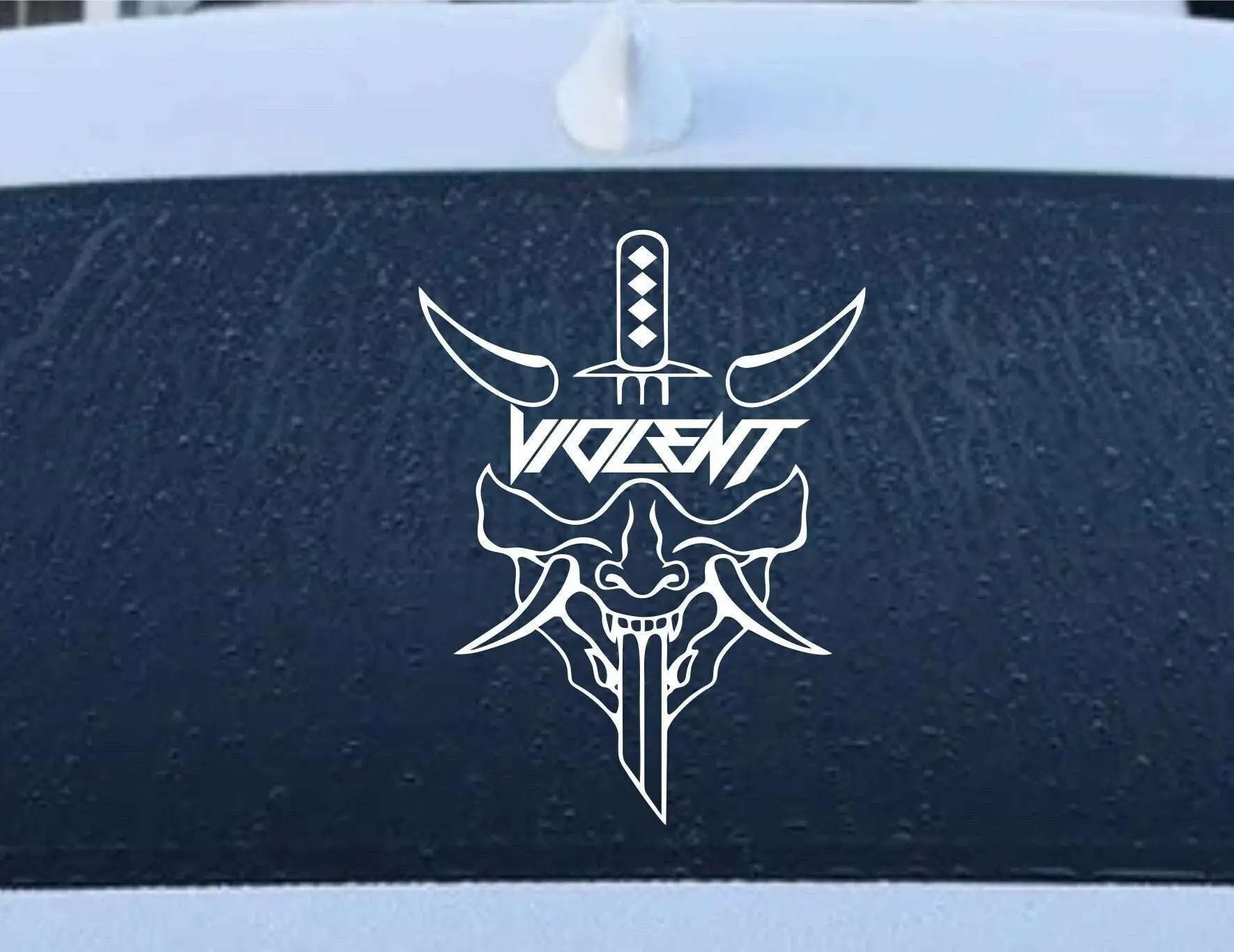 Violent JDM Decals Windshield Decal, Windows Decal  Car Sticker Car Decal JDM Racing drift hoonigan Vinyl stickers  Stance Kanji KDM