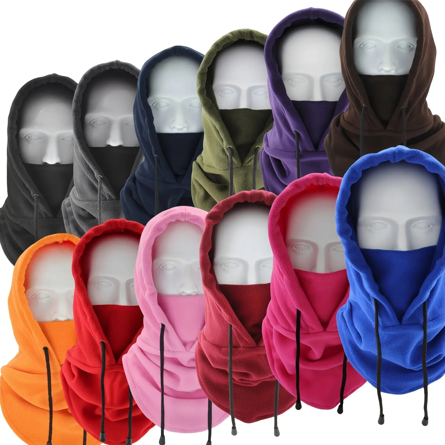 3 pcs /1 pcs  Balaklava Mask, Hood Balaclava, Balaclava Headwear, Suitable for Cold Weather, Windproof Ski Mask, Warm Heavy-duty Head Cover, Unisex, Balaclava Face Mask