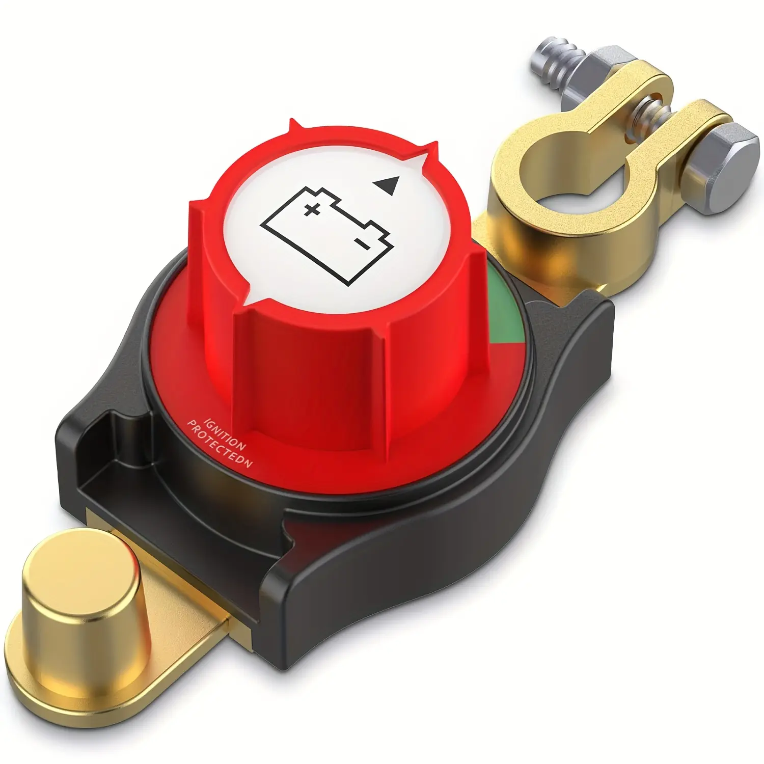 Heavy Duty Battery Kill Switch, Universal Battery Disconnect Isolator for Cars, Boats, Trucks And Tvs Disconnect Car Battery Automotive Battery Isolator Dual Battery Kit Dual Battery Isolator Vehicle Power Control