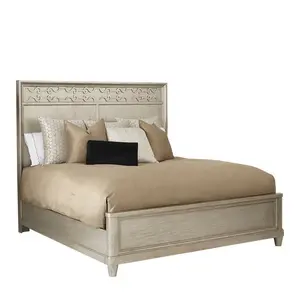 A.R.T. Furniture Morrissey King Cashin Panel Bed In Silver 218156-2727