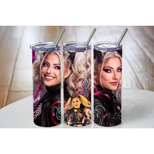 Alexa Bliss Tumbler - 20oz, Gift for wrestling fan, travel mug
