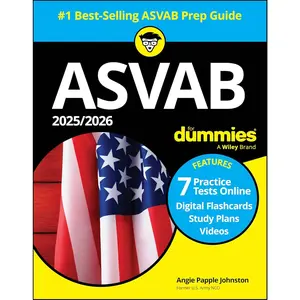 2025/2026 ASVAB For Dummies: Book + 7 Practice Tests, Flashcards, and Videos Online - Paperback