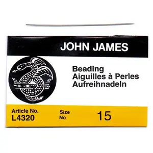 FI281-15: Needle John James Beading #15 L4320-15 25PC