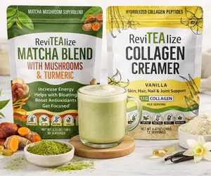 Matcha Mushroom Blend & Collagen Creamer Vanilla - BUNDLE