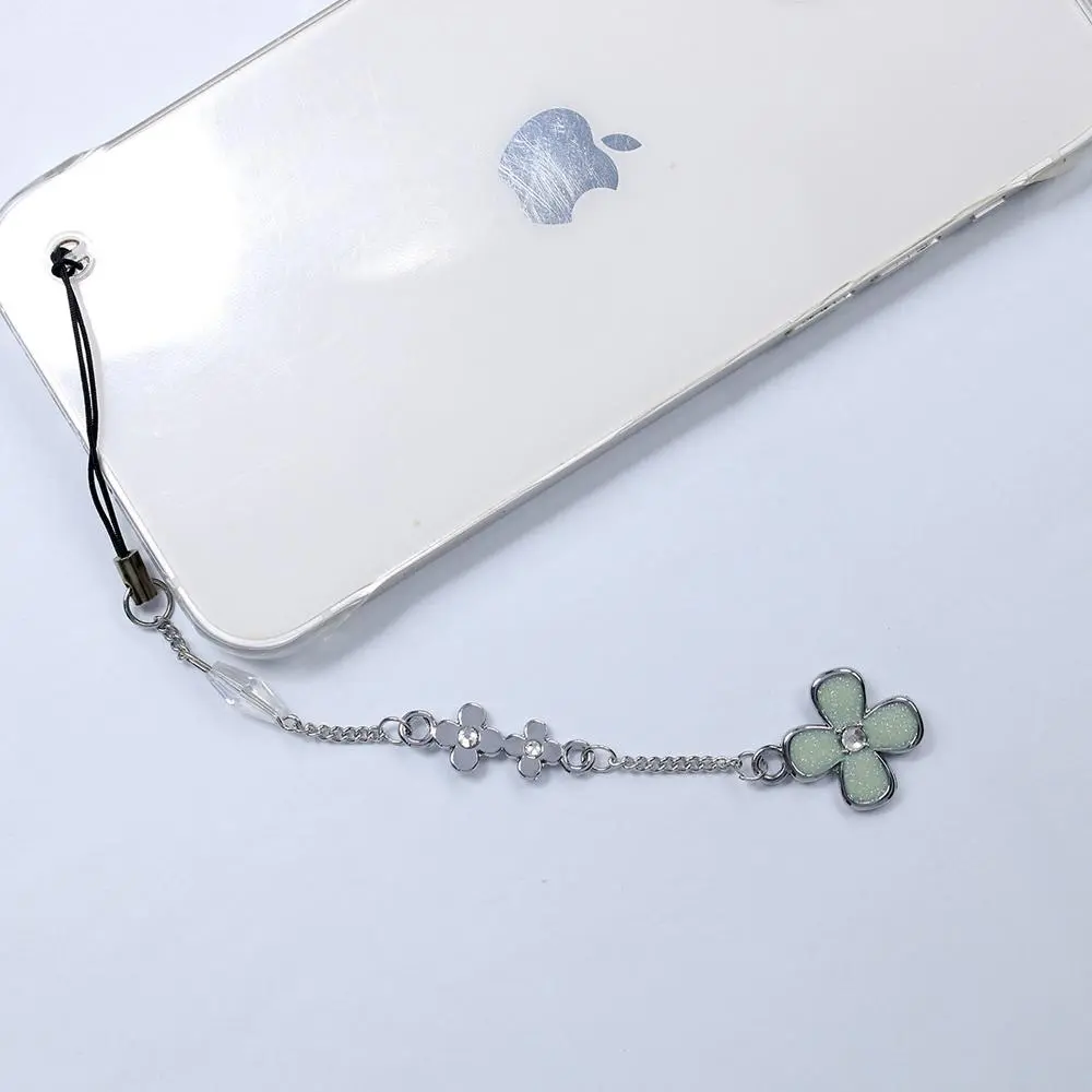 Anime Comics Kimi Ni Todoke From Me To You Floral ABS Glass Clip Keychain - Kuronuma Sawako, Kazehaya Shouta Cosplay Phone Chain Gift for Anime Fans