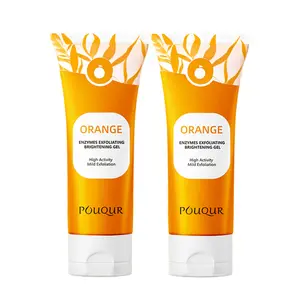 Orange Exfoliating Gel Vitamin C Glow Scrub for Face & Body 100g Deep Cleansing