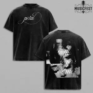ArianaPetal 2026 V3 New Album Heavy Metal Graphic T-Shirt Washed , Eternal Sunshine Queen Music Graphic Hoodie, Pop Music Tee with Mexico Style