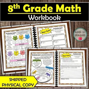 8th Grade Math Workbook