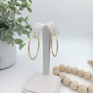 Yordy Elegant 14K Gold Plated Unisex Rings High Quality 1.5 Inch Diameter Comfortable Fit Timeless Appeal Perfect for Any Occasion