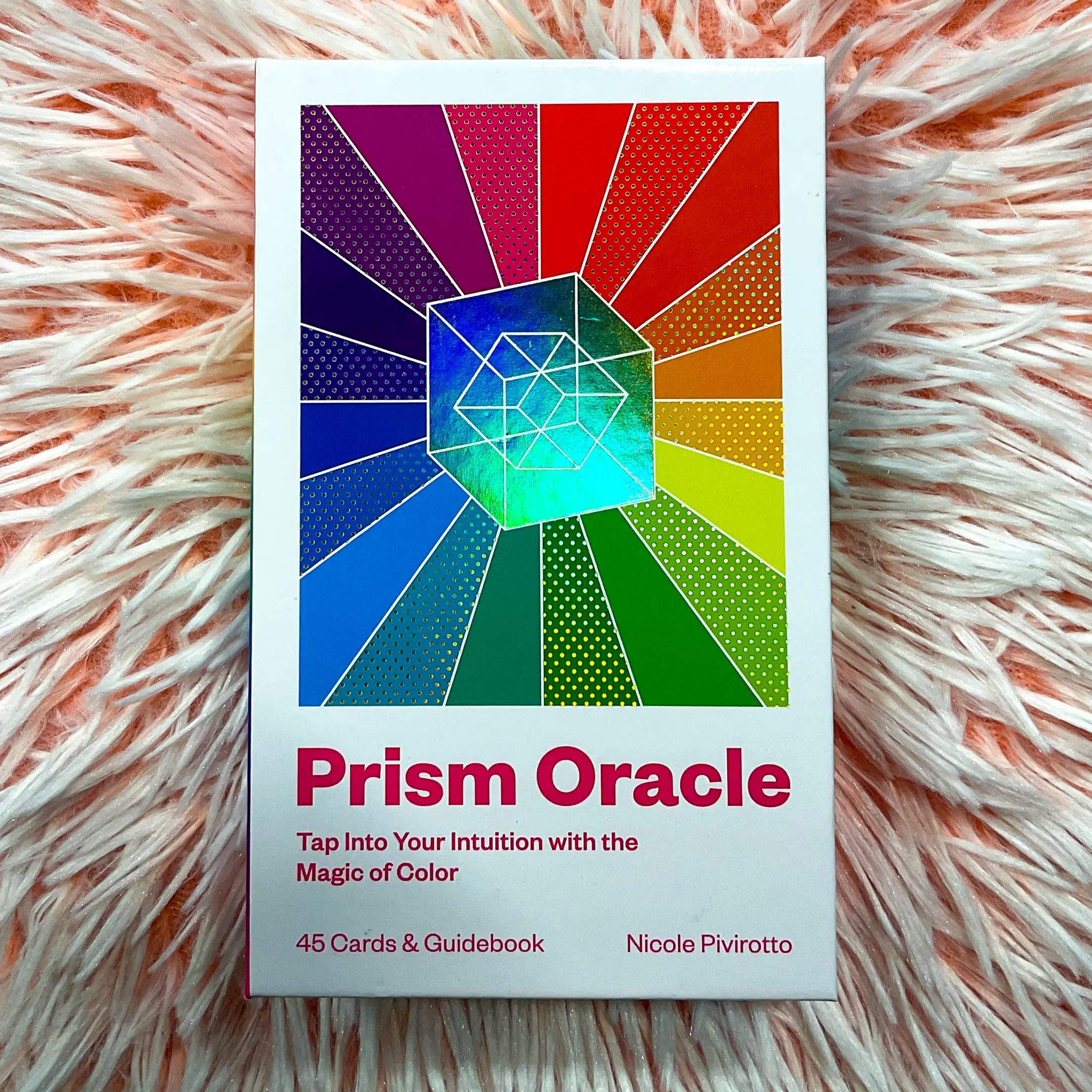 Prism Oracle 45 Card Oracle Deck with Guidebook by Nicole Pivirotto Tap Into Your Intuition With the Magic of Color