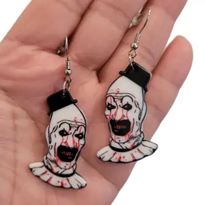 Terrifier's Art The Clown Earrings