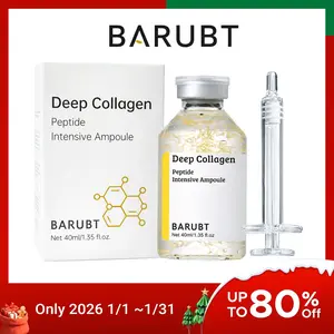 [BARUBT] 1bottles Peptide Silk Lifting Ampoule for Face - Deep Collagen Anti-Aging Serum - Wrinkle Care & Plumping At-Home Face Lift Skincare (40ml) Mother's Day Gift