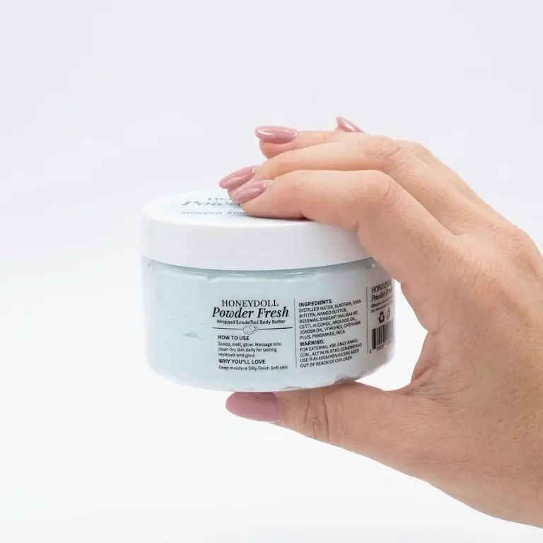 Powder Fresh Emulsified Body Butter  - Moisturizing