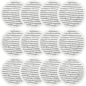 12 count S7001 Pads Replacement Steam Mop Pads for Shark S7001, Shark S7000AMZ, S7000 S7001TGT S7201 S7005 S7020 Series Steam Mop Pads, Steam & Scrub All-in-One Scrubbing Mop Pads, Part #: XKITP7000