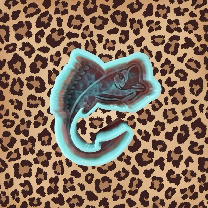 Hook Fish Freshie Mold