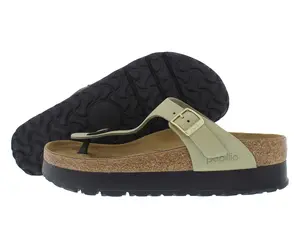 Birkenstock Gizeh Pap Flex Platform Leather Unisex Shoes