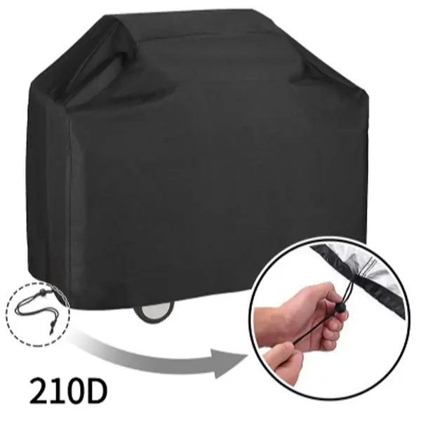 57-Inch BBQ Grill Cover – Waterproof, Heavy Duty, UV & Weather Resistant, Fits Gas & Charcoal Grills, Outdoor Barbecue Protection
