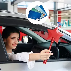 3D Printed Credit Card Wand, Tap to Pay Magic Wand, Non-Contact Payment Holder, Suitable for Card Payments, Document Card Case