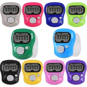 Tally Counter 10 count  Finger Counter Digtal Clicker Counter 5 Digit LCD Counting for Knitting/Golf/Coaching/Goods Counting/Lap Etc