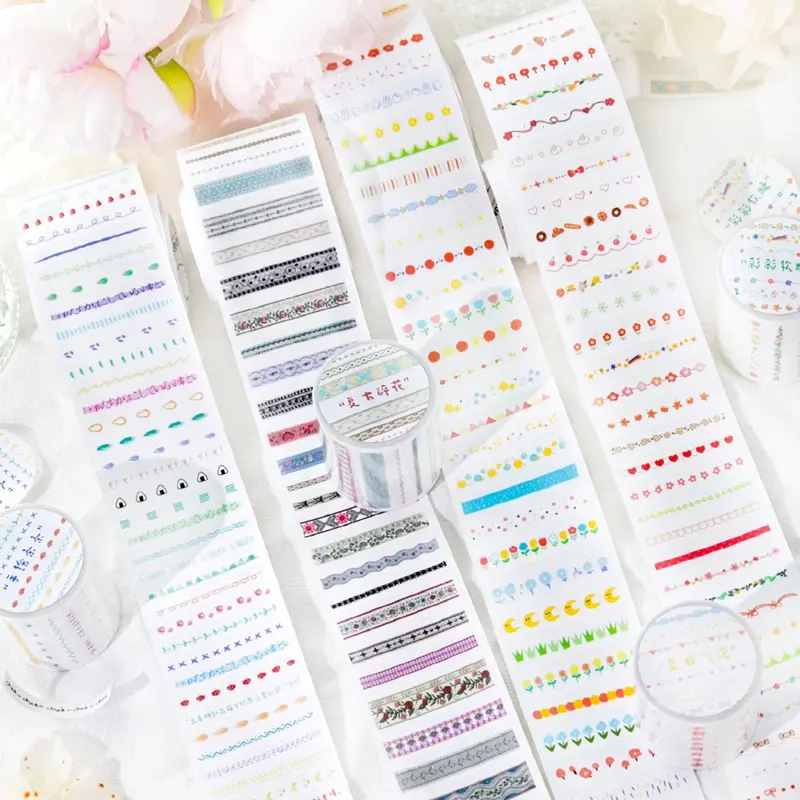 2 Rolls Synthetic Paper Roll, Creative DIY Craft Material, Decorative Scrapbooking Supplies, Phone Case Diary Calendar Greeting Card, DIY Projects