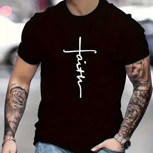 Men's Unisex Boxy Cut Short-Sleeve Round Neck Graphic Tshirt - 180g Combed Cotton Tropical Classic Fabric, Digital Sublimation Stamps, Ruccas Casual T-Shirts, Nyentil Skena Detail, All-Season Top, Affordable, COD Eligible