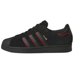 Adidas Originals Superstar ADV Core Black Better Scarlet Low-Top Sneakers for Men and Women with Comfortable, Durable, and Lightweight Design Trending Shoes, House White Official Shoes to Get / Maison Mihara