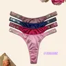4 PACKS Gradient-colored rhinestones thong shining & sparkling , butterfly Color Gradient design , soft, Nylon+Spandex+Cotton,high quality and fresh underwear,panties, suitable for daily life, sports, and four-season multi-pack fashion