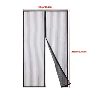 Bug-Free Breeze Magnetic Screen Door: Enhanced Mesh Protection for Effortless, Automatic Sealing
