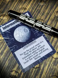 Galactic Empire Pen - With piece of the Death Star
