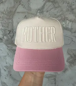 MOTHER Embroidered Cap, Mom Club Two Tone Baseball Hat, Mommy Hat Gift for mom