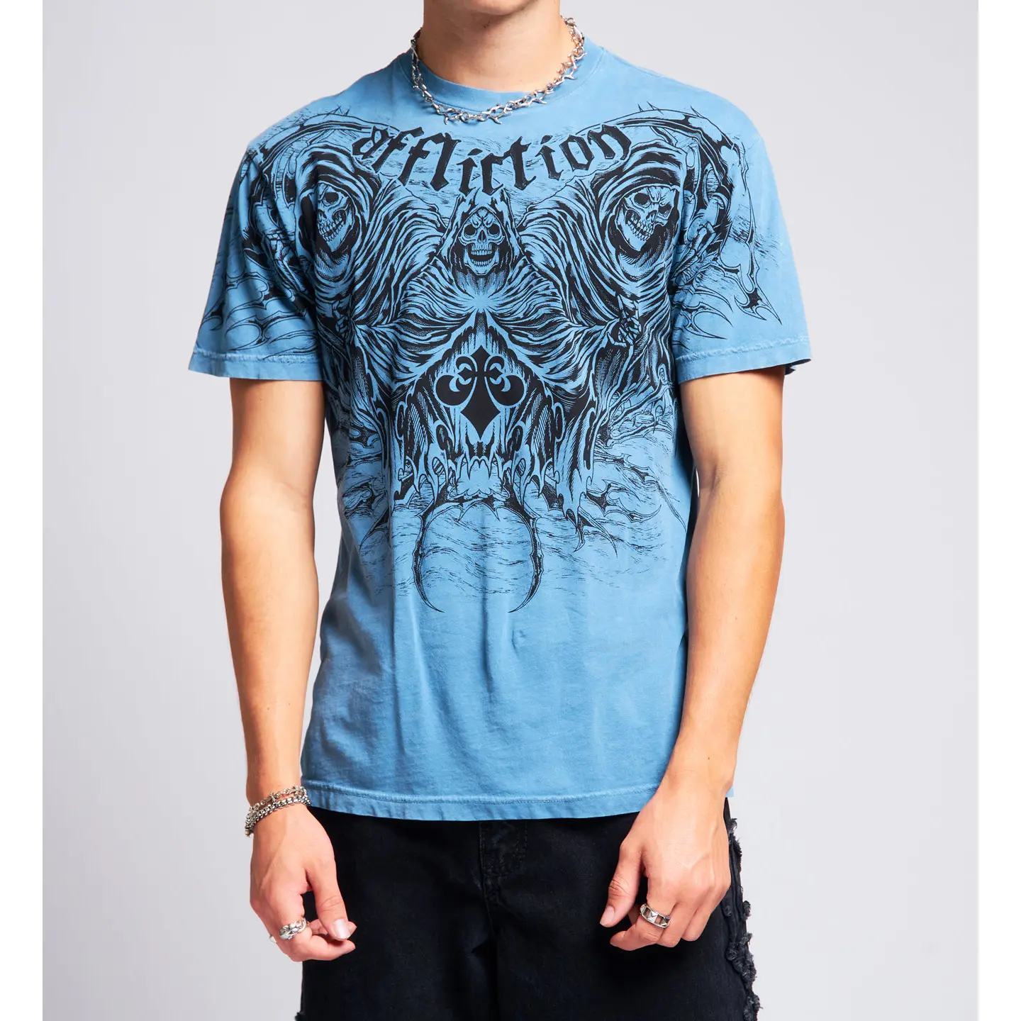 Affliction Men's T-shirt Ominous