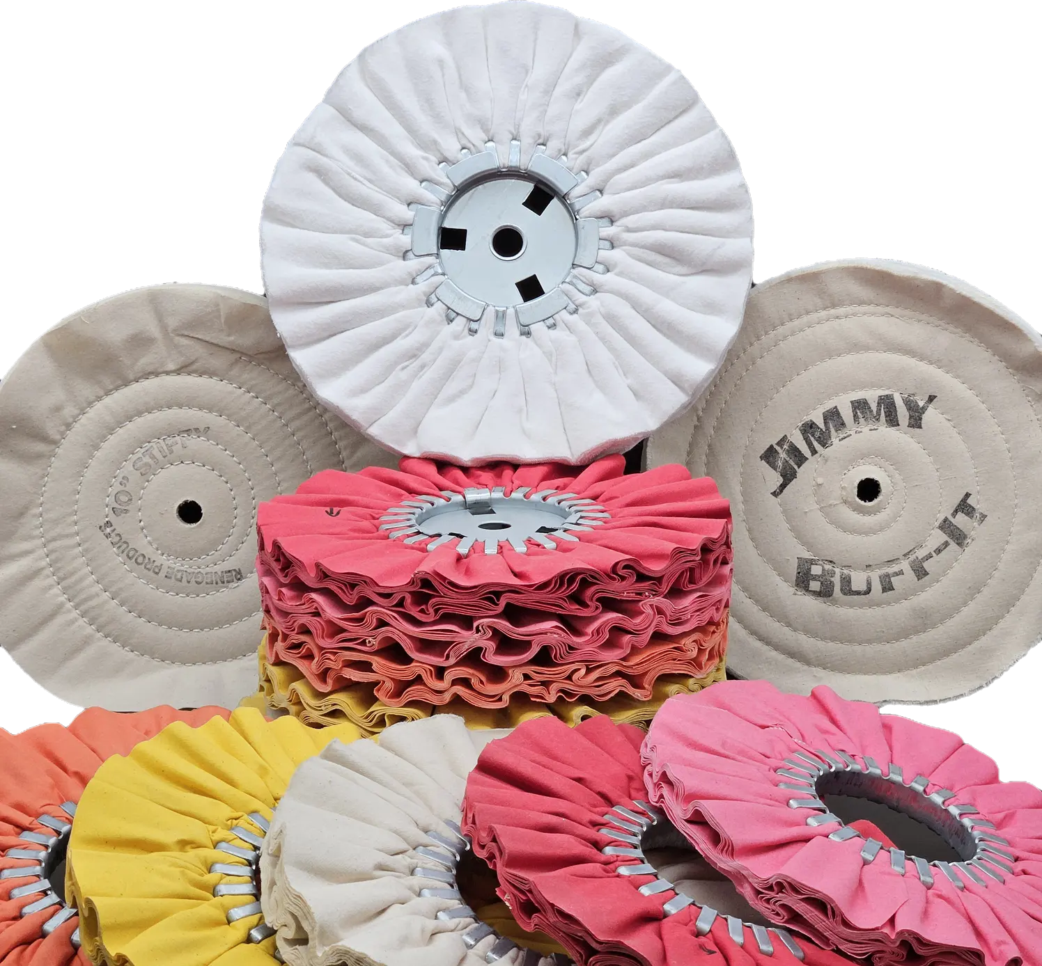 SUMMERSHINE SUPPLY Airway Buffing Wheels, Automotive & Motorcycle Polishing Wheels for Car Washing & Maintenance Accessories