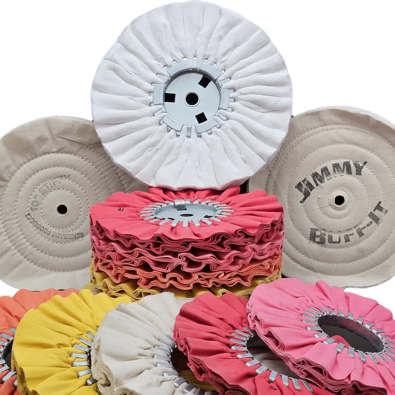 SUMMERSHINE SUPPLY Airway Buffing Wheels, Automotive & Motorcycle Polishing Wheels for Car Washing & Maintenance Accessories