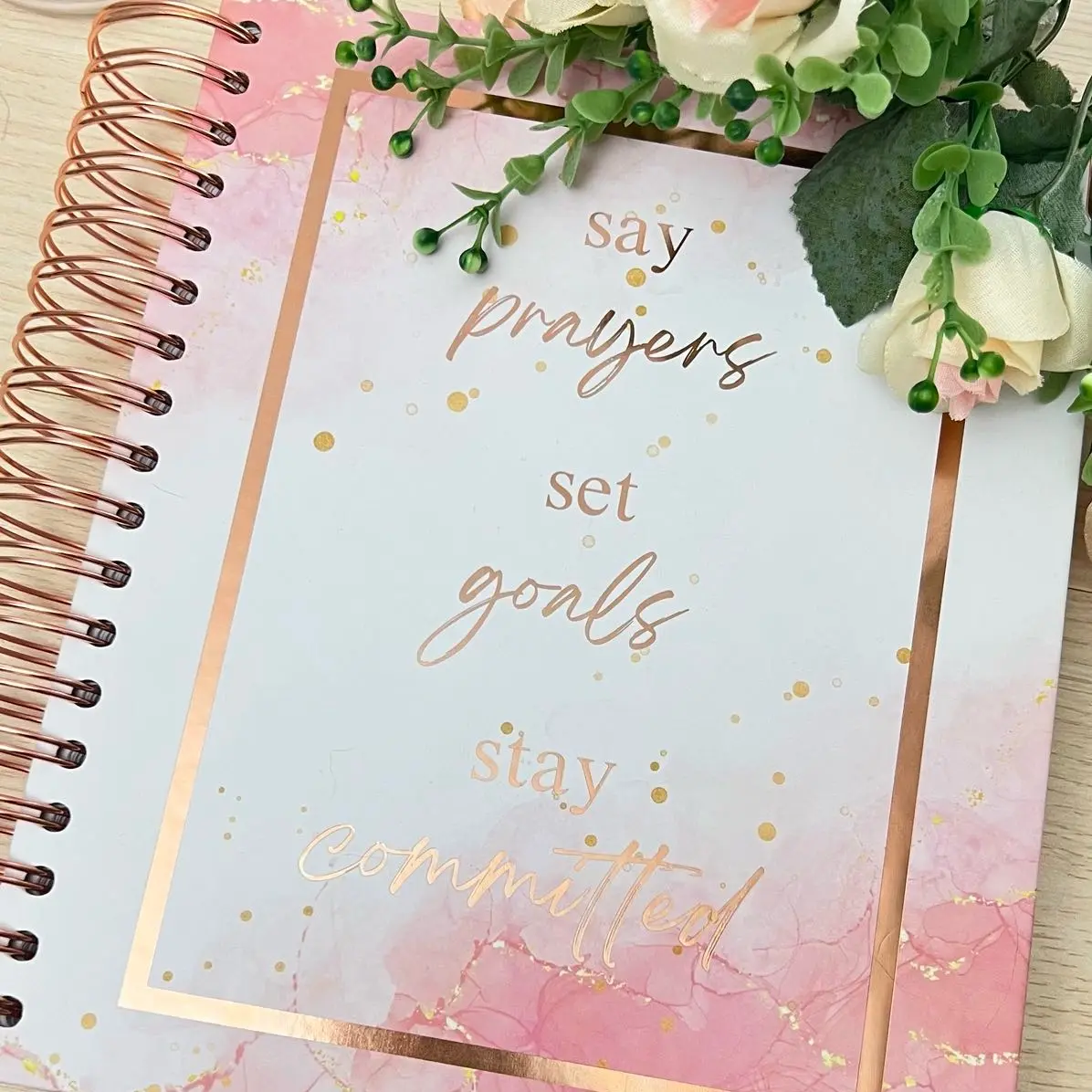 Faithfully Enabled Prayer Planner with Daily Devotional and Goal Setting