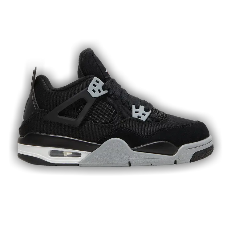 Air Jordan 4 Retro SE GS 'Black Canvas' - Used