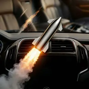 【Xmas Special】Tesla Starship Rocket Vent Diffuser! – Exclusive for Starship Enthusiast Owners! Interstellar Rocket-Inspired Car Air Freshener – Premium Vent Diffuser with Sweet-Sour & Refreshing Dual Scents. Embark on your interstellar journey with it!