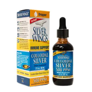 Colloidal Silver 500ppm 2oz Dropper Immune Support